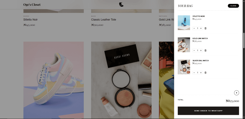 Oge's Closet screenshot 2