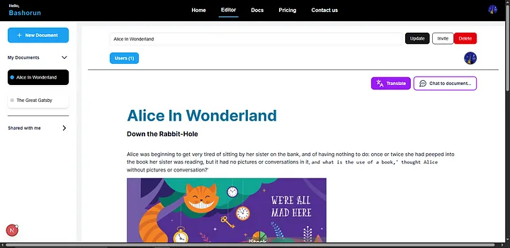 Prelo project screenshot 3