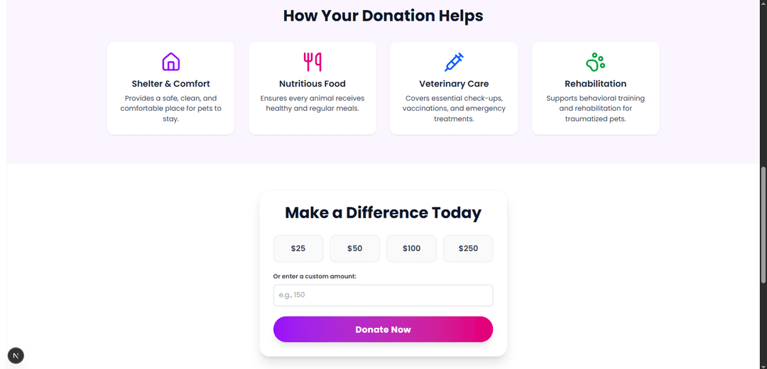 TinyWags project screenshot 6