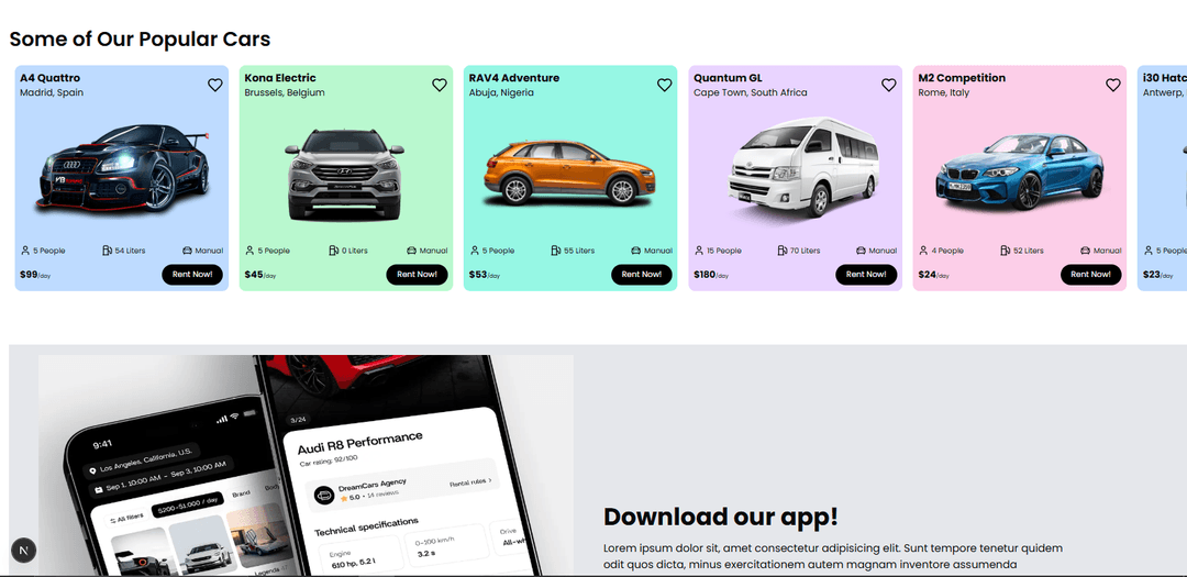 Updrive project screenshot 3