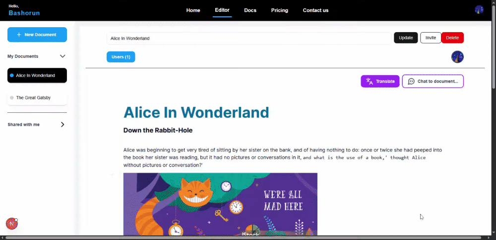Prelo project screenshot 5
